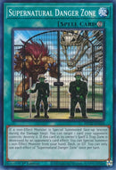 Supernatural Danger Zone (MP22-EN224) (2022 Tin of the Pharaoh's Gods) YuGiOh