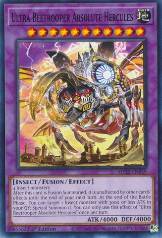 Ultra Beetrooper Absolute Hercules (MP22-EN239) (2022 Tin of the Pharaoh's Gods) YuGiOh