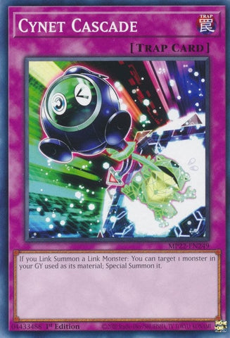 Cynet Cascade (MP22-EN249) (2022 Tin of the Pharaoh's Gods) YuGiOh