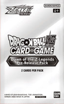 Image for Dawn of the Z-Legends Pre-Release Pack - Dragon Ball Super: Masters