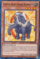 Crystal Beast Amber Mammoth (SDCB-EN005) (Structure Deck: Legend of the Crystal Beasts) YuGiOh