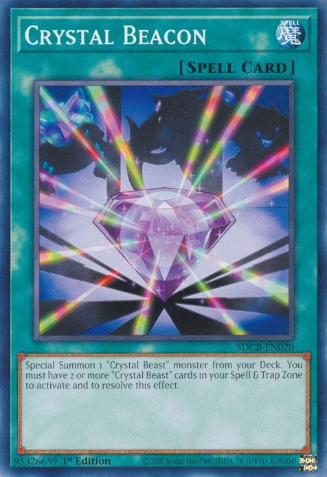 Crystal Beacon (SDCB-EN020) (Structure Deck: Legend of the Crystal Beasts) YuGiOh