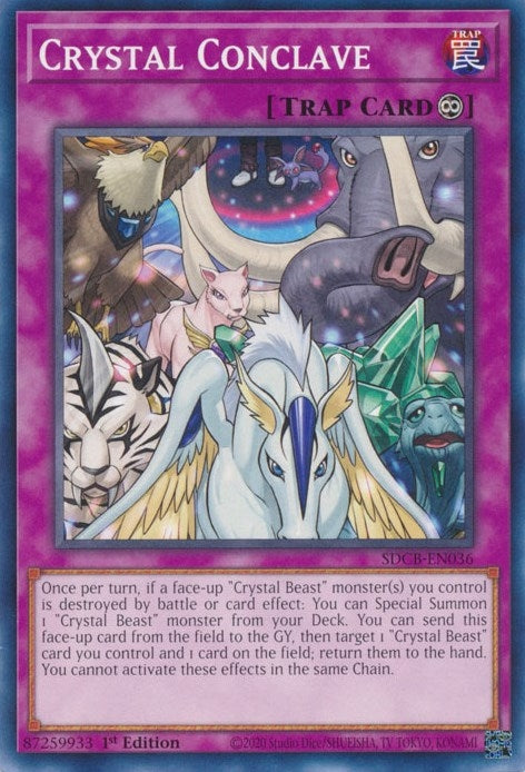 Crystal Conclave (SDCB-EN036) (Structure Deck: Legend of the Crystal Beasts) YuGiOh