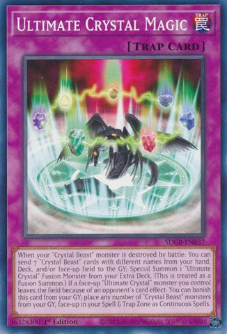 Ultimate Crystal Magic (SDCB-EN037) (Structure Deck: Legend of the Crystal Beasts) YuGiOh