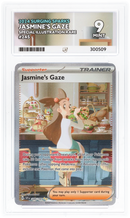 JASMINE'S GAZE - SPECIAL ILUSTRATION RARE - SURGING SPARKS- ACE 9 ACE Grading