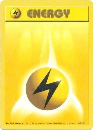 Image for Lightning Energy (100/102) - Pokemon