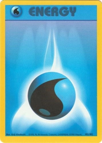 Image for Water Energy (102/102) - Pokemon