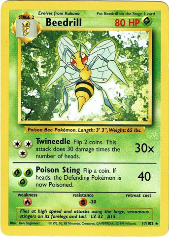 Image for Beedrill (017/102) - Pokemon