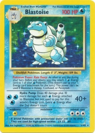 Image for Blastoise (002/102) - Pokemon
