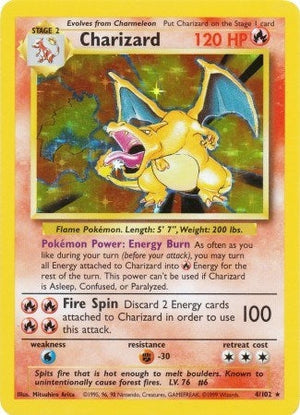 Charizard (004/102) (Base Set) (BS) Pokemon