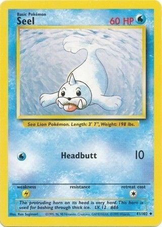 Image for Seel (041/102) - Pokemon