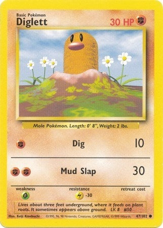 Image for Diglett (047/102) - Pokemon