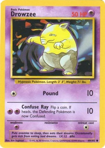 Image for Drowzee (049/102) - Pokemon