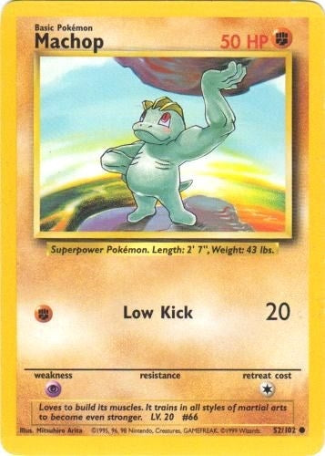 Image for Machop (052/102) - Pokemon