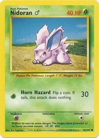 Image for Nidoran M (055/102) - Pokemon