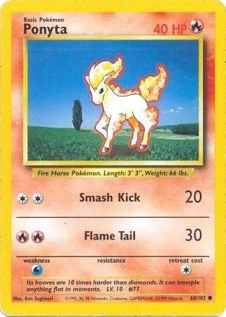 Image for Ponyta (060/102) - Pokemon