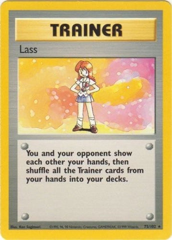 Image for Lass (075/102) - Pokemon