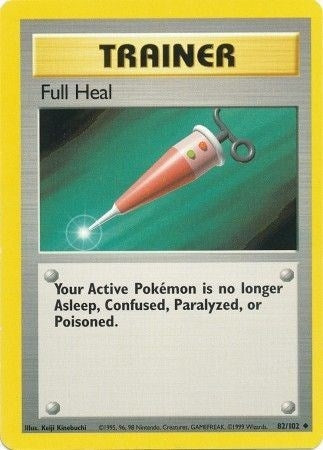 Image for Full Heal (082/102) - Pokemon
