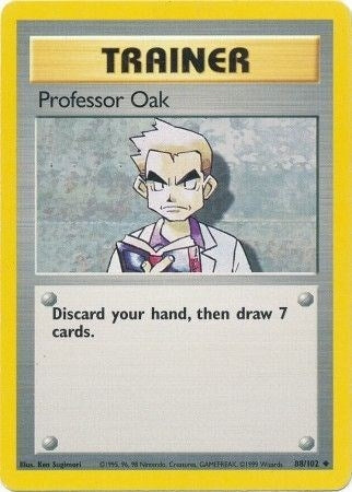 Image for Professor Oak (088/102) - Pokemon