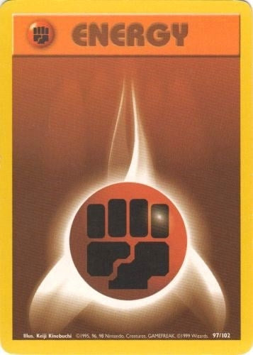 Image for Fighting Energy (097/102) - Pokemon