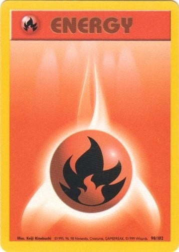 Image for Fire Energy (098/102) - Pokemon