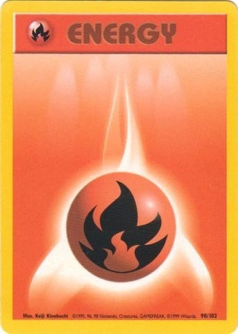 Image for Fire Energy (098/102) - Pokemon
