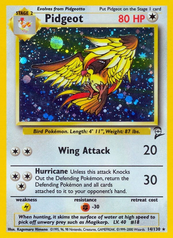 Image for Pidgeot (014/130) - Pokemon