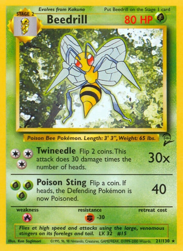 Image for Beedrill (021/130) - Pokemon