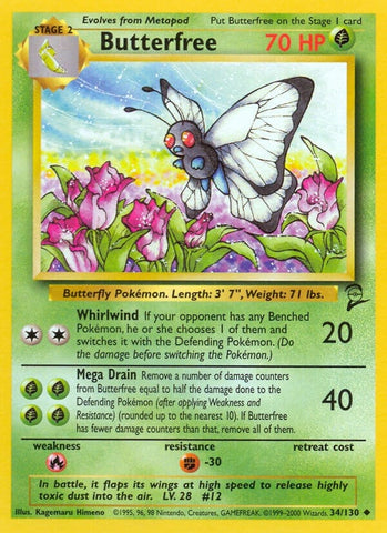 Image for Butterfree (034/130) - Pokemon