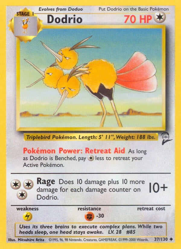 Image for Dodrio (037/130) - Pokemon