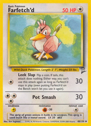 Image for Farfetch'd (040/130) - Pokemon