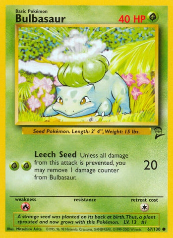 Image for Bulbasaur (067/130) - Pokemon
