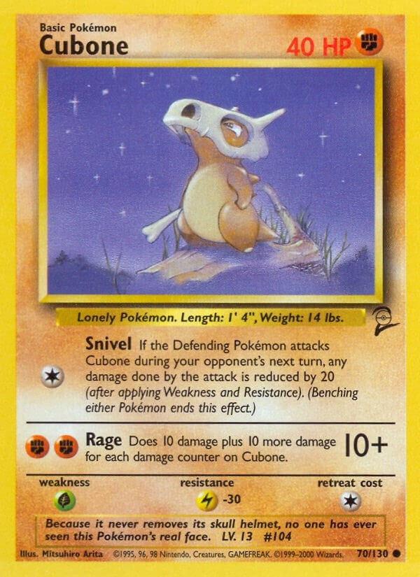 Image for Cubone (070/130) - Pokemon