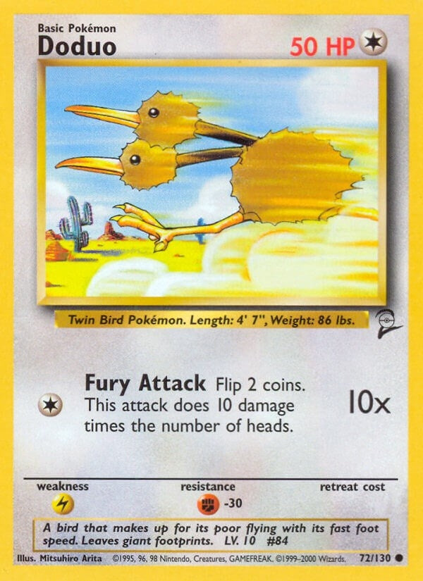 Image for Doduo (072/130) - Pokemon