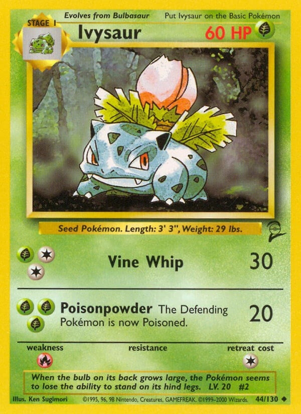 Image for Ivysaur (044/130) - Pokemon