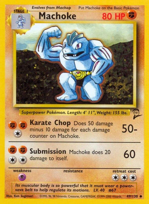 Image for Machoke (049/130) - Pokemon