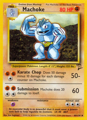 Image for Machoke (049/130) - Pokemon