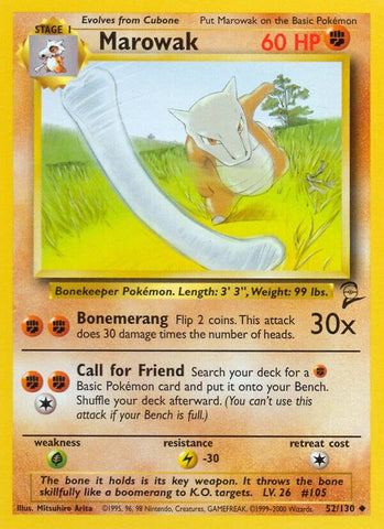 Image for Marowak (052/130) - Pokemon