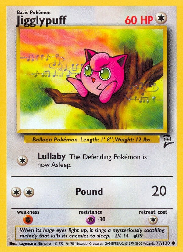 Image for Jigglypuff (077/130) - Pokemon