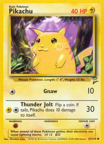 Image for Pikachu (087/130) - Pokemon