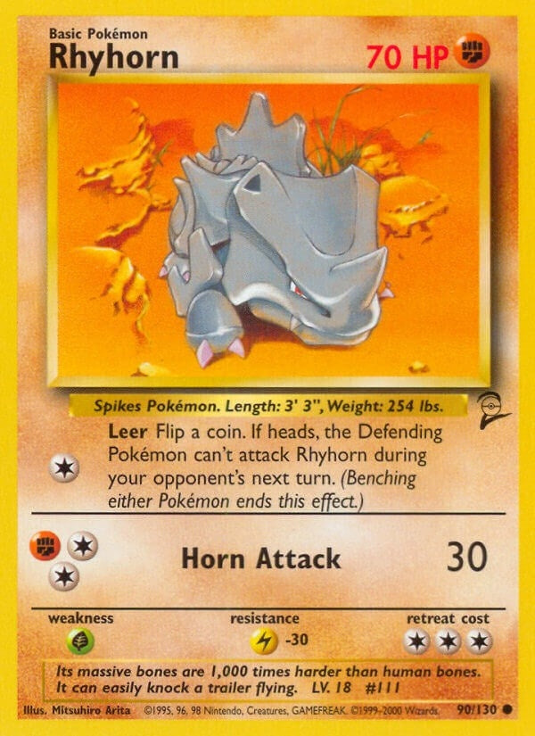 Image for Rhyhorn (090/130) - Pokemon
