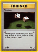 Gambler (60/62) (Fossil) Pokemon