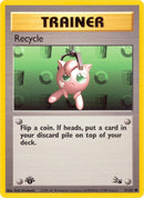 Recycle (61/62) (Fossil) Pokemon