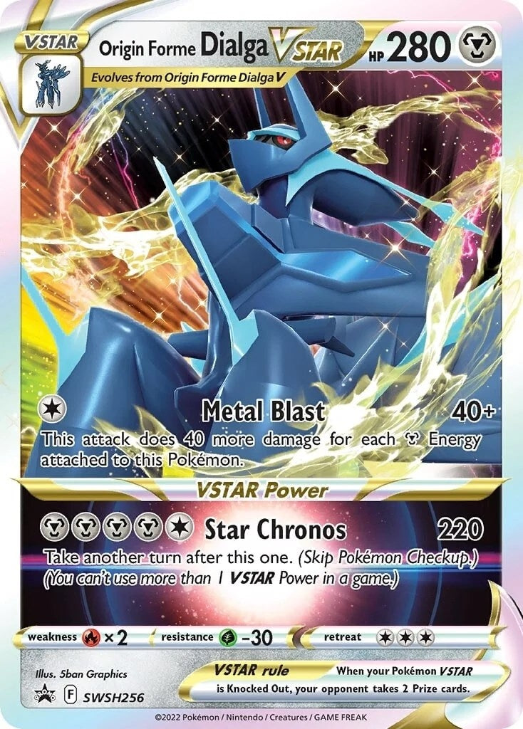 Origin Forme Dialga VSTAR (SWSH256) (SWSH: Sword & Shield Promo Cards) Pokemon