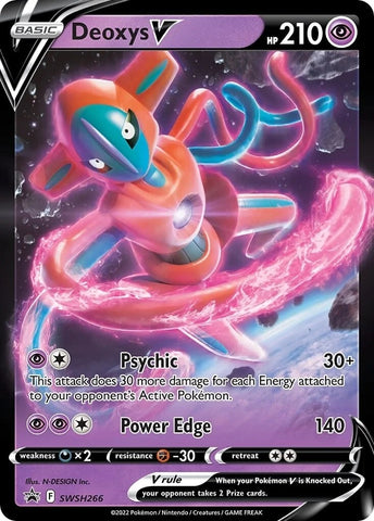 Deoxys V - SWSH266 (SWSH266) (SWSH: Sword & Shield Promo Cards) (SWSD)