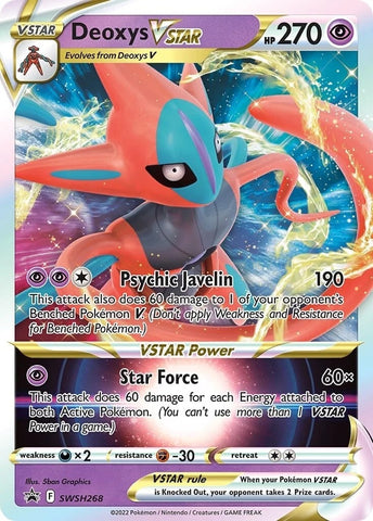 Deoxys VSTAR - SWSH268 (SWSH268) (SWSH: Sword & Shield Promo Cards) (SWSD)
