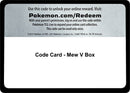 Image for Code Card - Mew V Box (Miscellaneous Cards & Products) (MCAP) - Pokemon