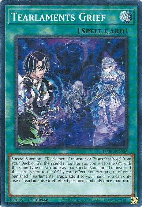 Tearlaments Grief (DABL-EN056) (Darkwing Blast) YuGiOh