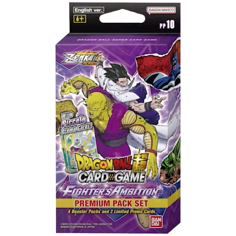 Image for Fighter's Ambition Premium Pack Set 10 - Dragon Ball Super: Masters