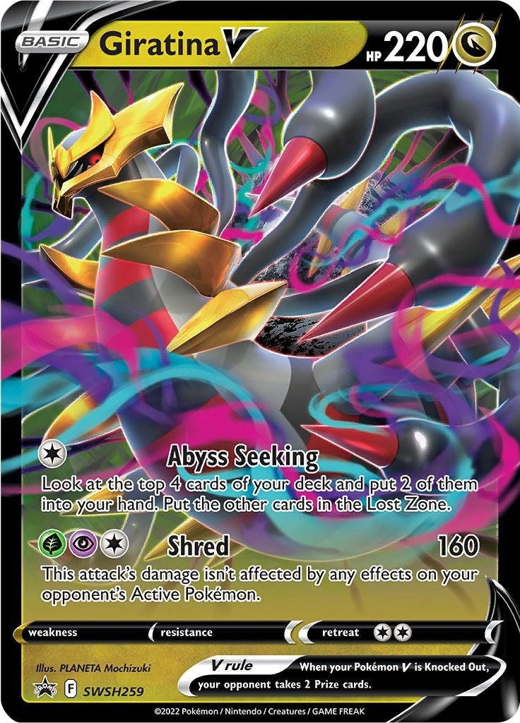 Giratina V - SWSH259 (SWSH259) (SWSH: Sword & Shield Promo Cards) (SWSD) Pokemon